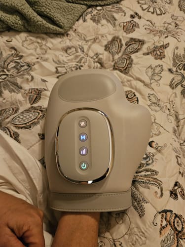 Foto de cliente — Massageador de mãos Alívia