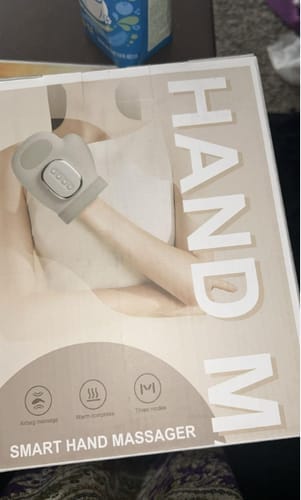 Foto de cliente — Massageador de mãos Alívia